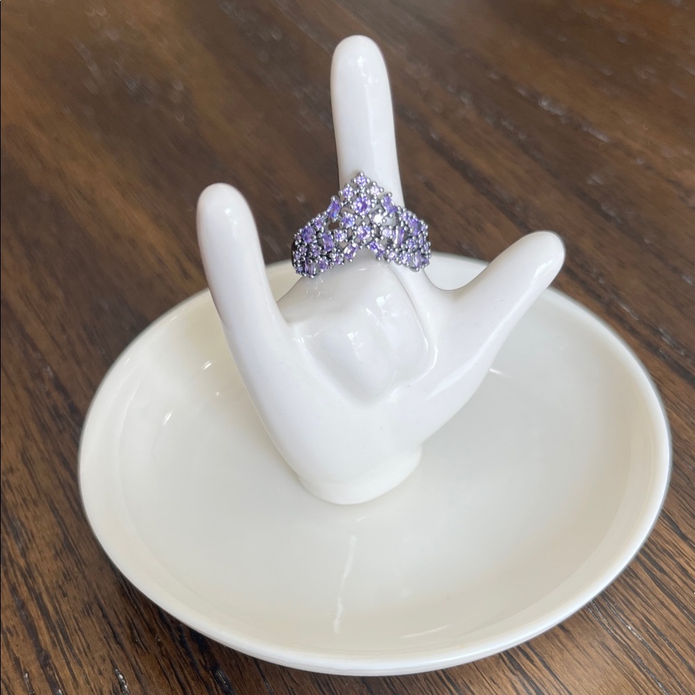 Bomb Party Ring - If Fire Had Geometry - Size 8